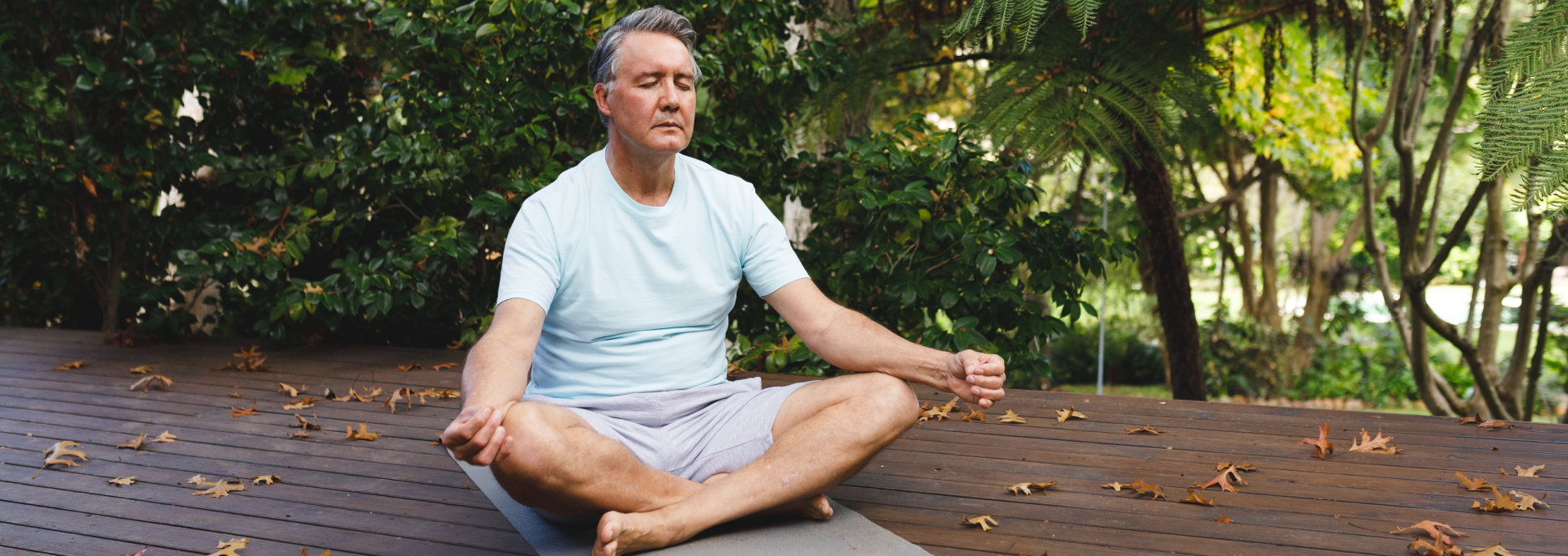 Man relaxing in a luxurious setting as he tries to comprehend and enhance his mind-body connection
